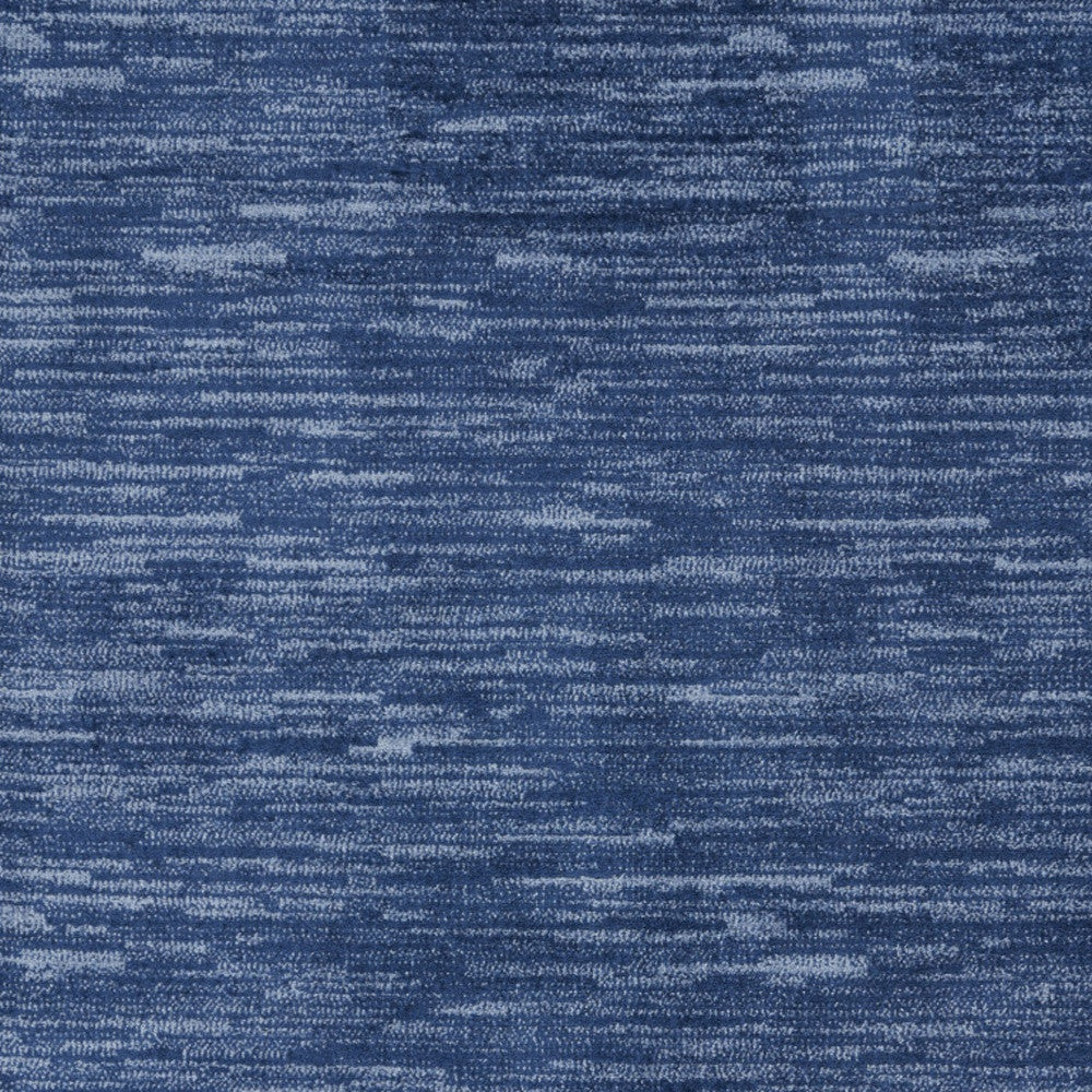 5' X 8' Navy Blue Power Loom Area Rug