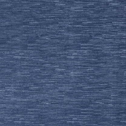 8' X 11' Navy Blue Power Loom Area Rug