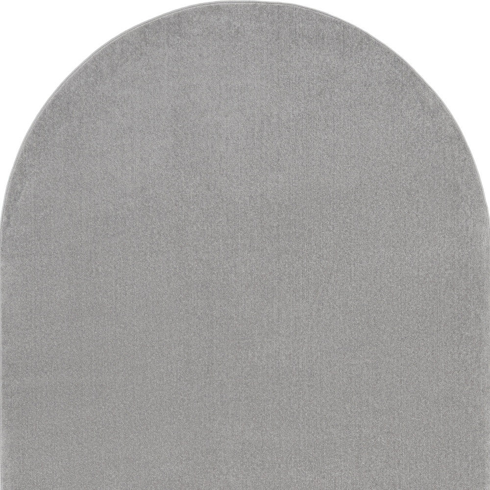 Gray Power Loom Area Rug