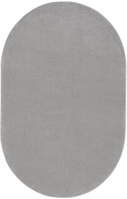 Gray Power Loom Area Rug