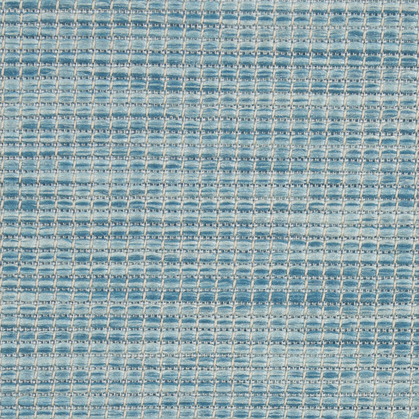 5' X 7' Aqua Power Loom Area Rug