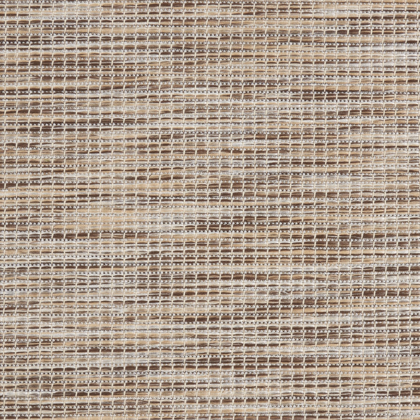 8' Beige Round Power Loom Area Rug