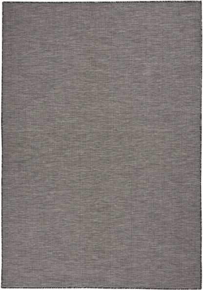 4' X 6' Charcoal Power Loom Area Rug