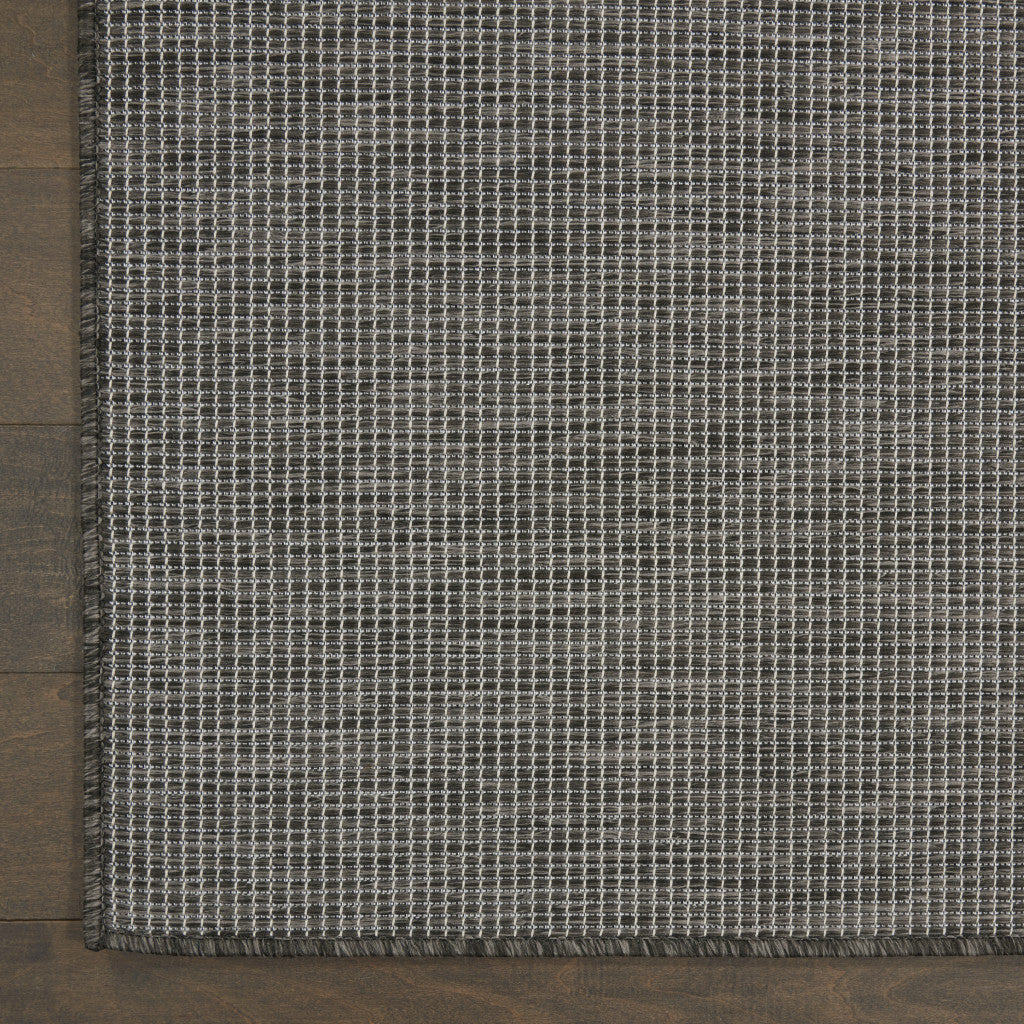 4' X 6' Charcoal Power Loom Area Rug