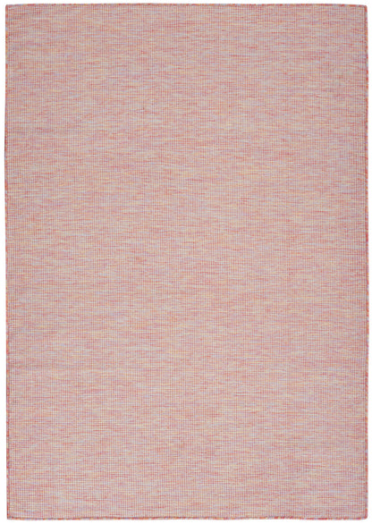 5' X 7' Dark Red Power Loom Area Rug