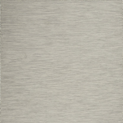 4' X 6' Gray Power Loom Area Rug