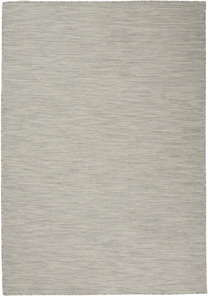 4' X 6' Gray Power Loom Area Rug