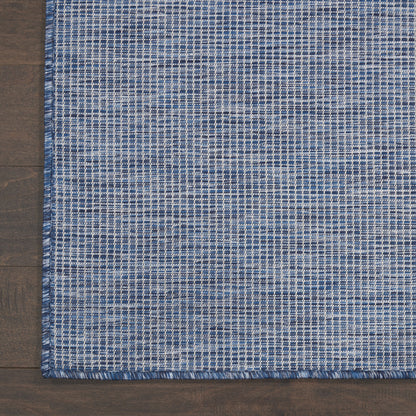 8' X 10' Navy Blue Power Loom Area Rug