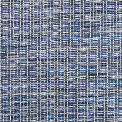 8' Navy Blue Power Loom Runner Rug