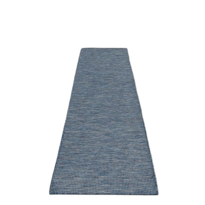 12' Navy Blue Power Loom Runner Rug