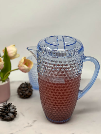 2.5 Quart Pink Diamond Acrylic Pitcher