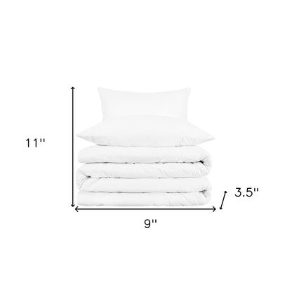 White Queen Cotton Blend 1000 Thread Count Washable Duvet Cover Set