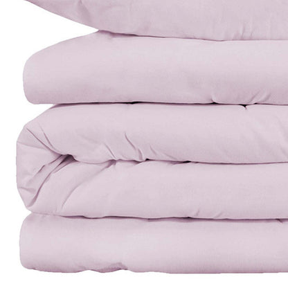 Lilac King Cotton Blend 1000 Thread Count Washable Duvet Cover Set