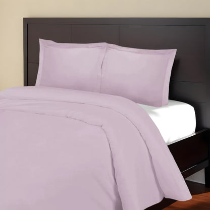 Lilac King Cotton Blend 1000 Thread Count Washable Duvet Cover Set