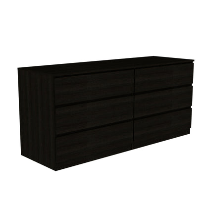 Two Piece Black Bedroom Set