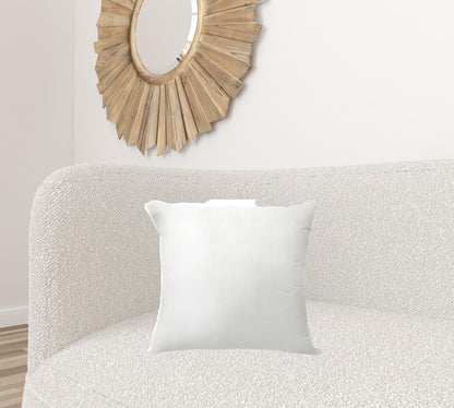 12" X 28" White Throw Pillow Insert