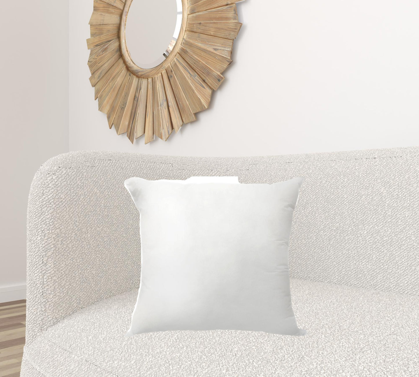 12" X 28" White Throw Pillow Insert