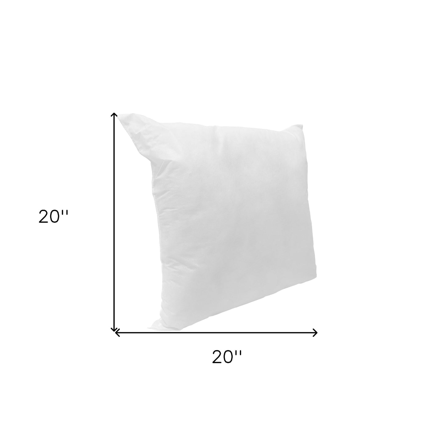 12" X 28" White Throw Pillow Insert