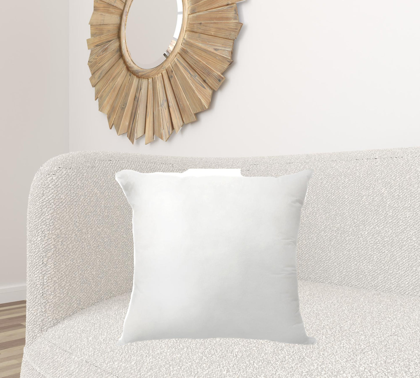 12" X 28" White Throw Pillow Insert