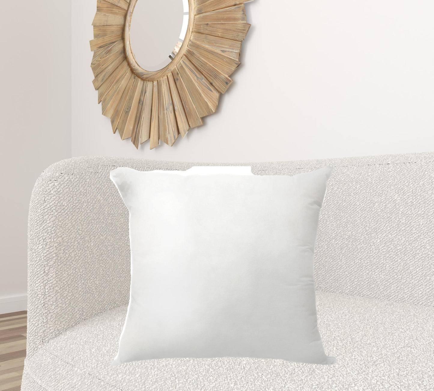 12" X 28" White Throw Pillow Insert