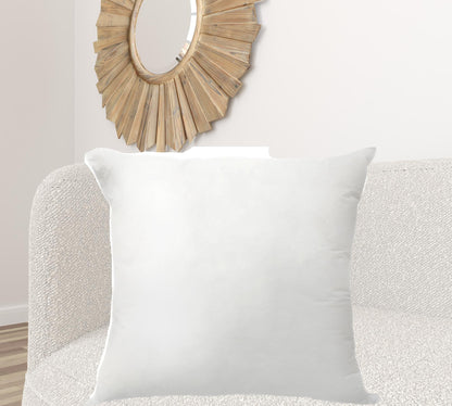 12" X 28" White Throw Pillow Insert