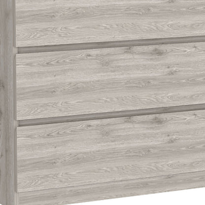 61" Light Gray Six Drawer Double Dresser