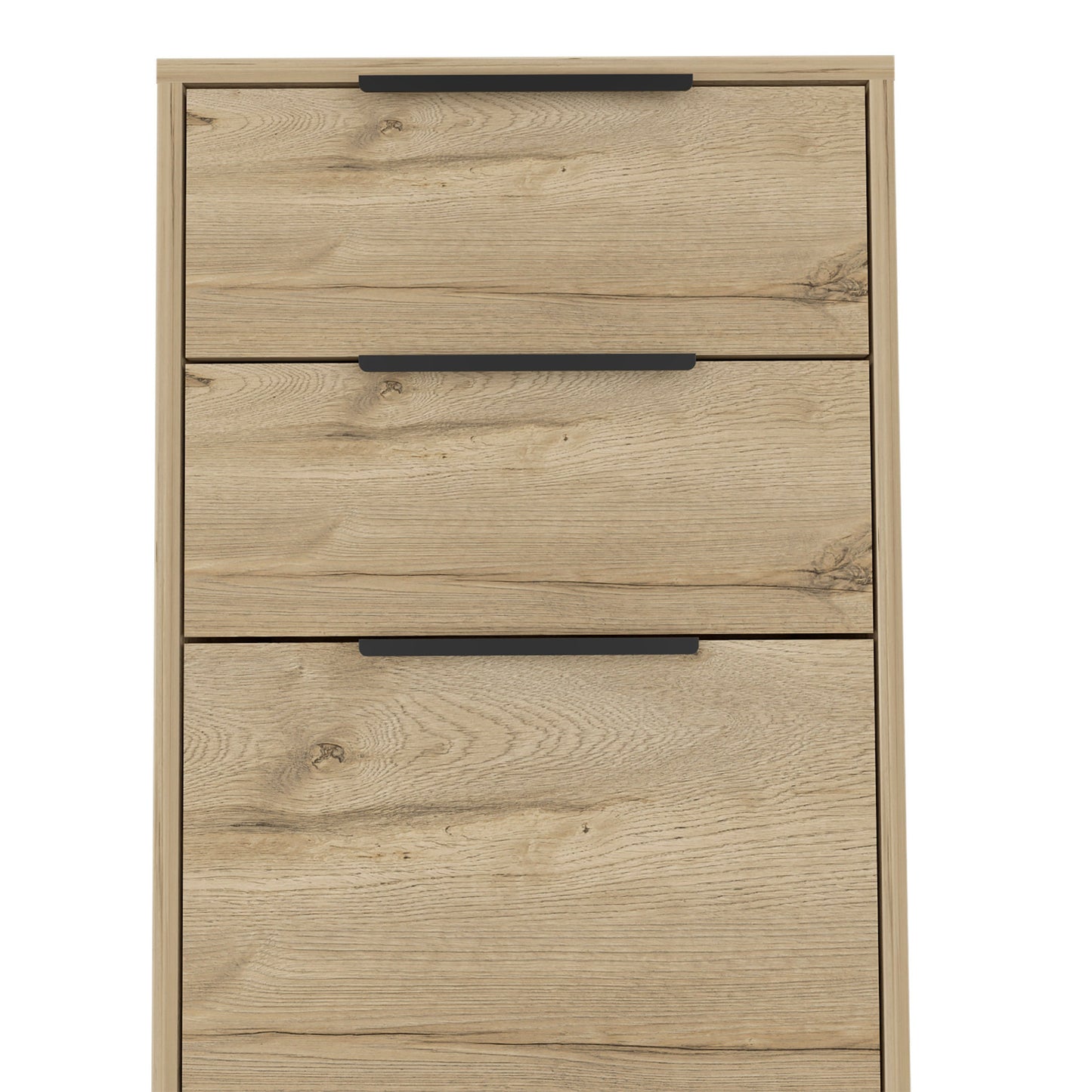 18" Natural Three Drawer Standard Chest