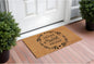 17" X 29" Natural and Black Coir Home Sweet Home Outdoor Door Mat