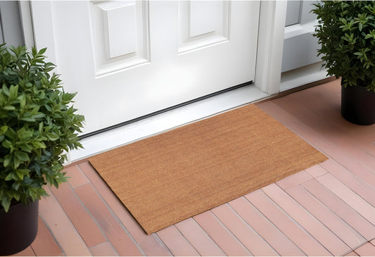 17" X 29" Natural Coir Outdoor Door Mat