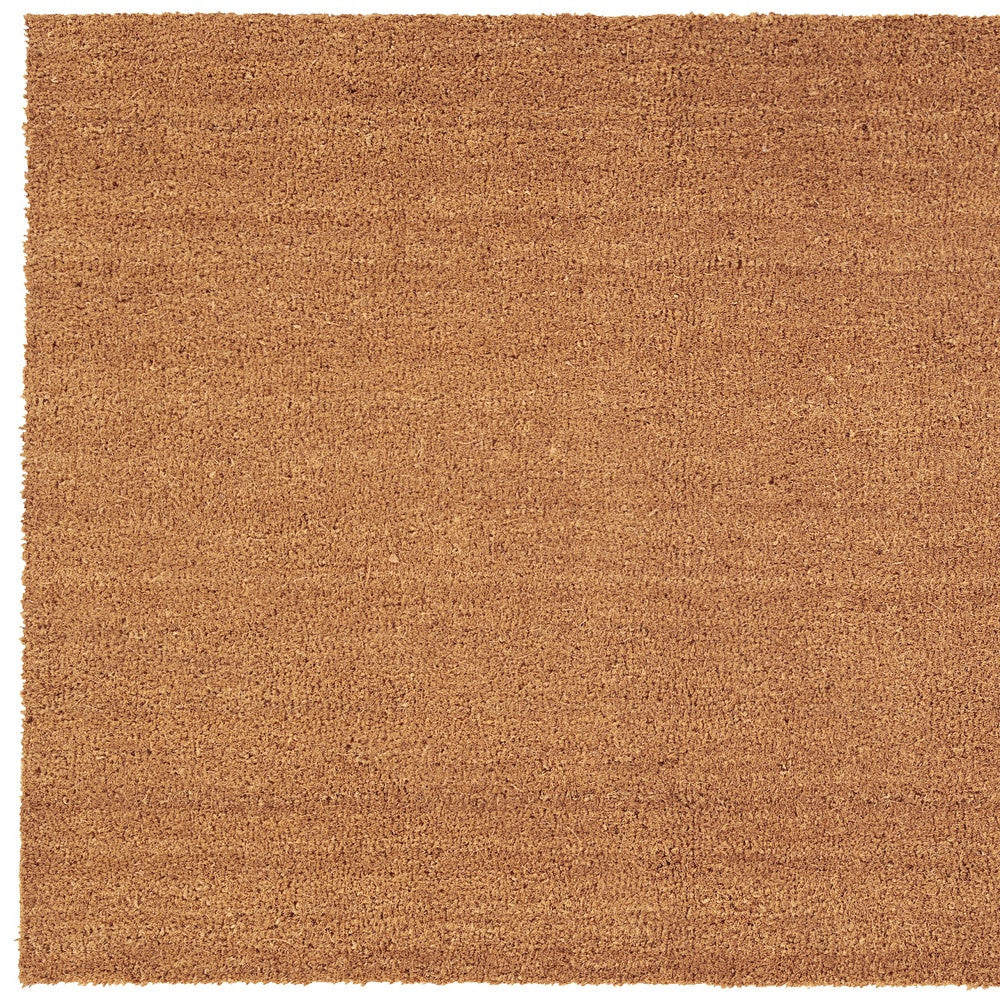 24" X 48" Natural Coir Solid Color Outdoor Door Mat