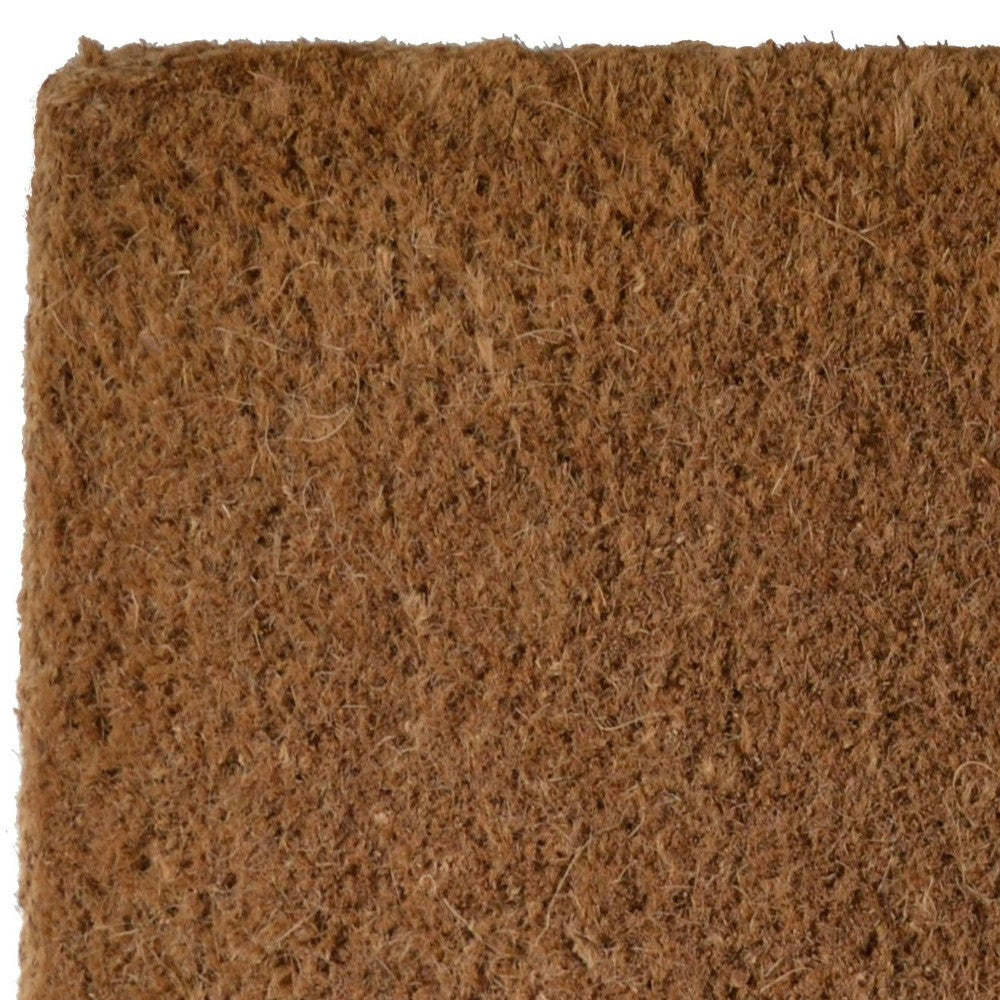 30" X 48" Brown Coir Outdoor Door Mat