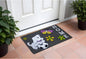 18" X 30" White Coir Dog Home Outdoor Door Mat