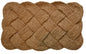 24" X 37" Brown Coir Weave Outdoor Door Mat