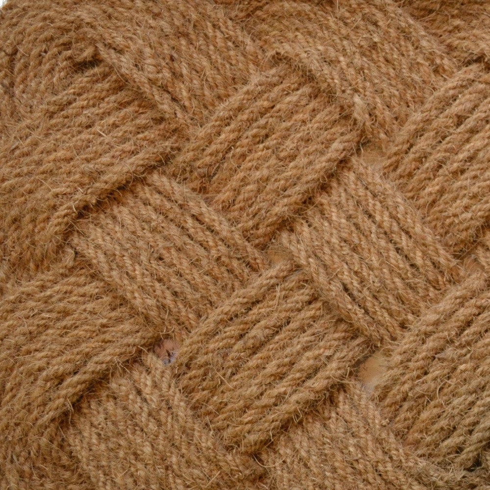 24" X 37" Brown Coir Weave Outdoor Door Mat