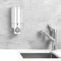 Gray Heavy Duty Plastic Wall Mount Soap Dispenser