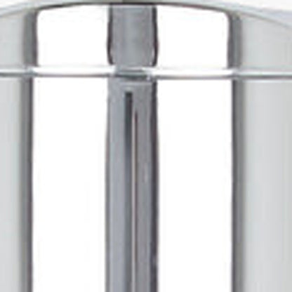 Silver Heavy Duty Plastic Wall Mount Soap Dispenser