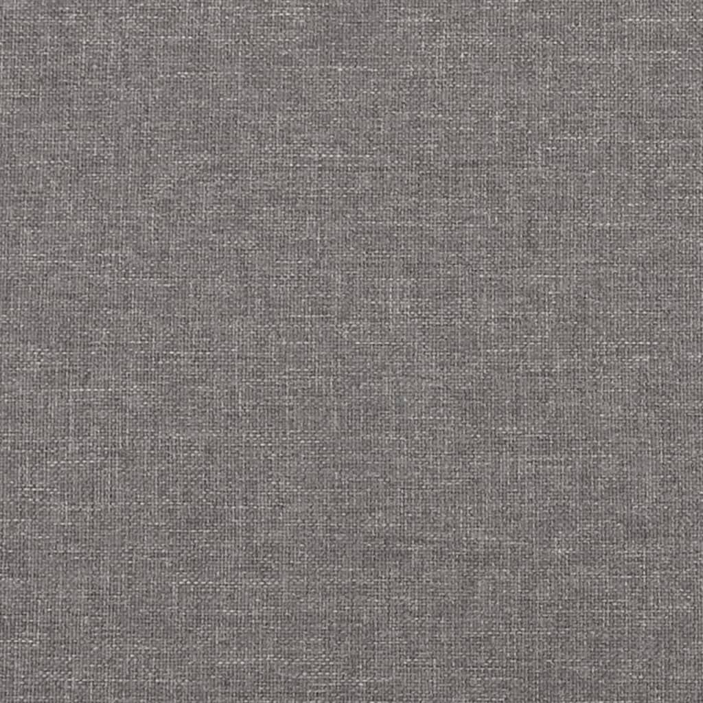 3-Seater Sofa Light Gray 82.7" Fabric