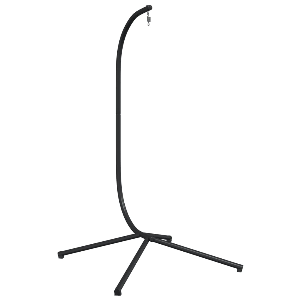 Hanging Egg Chair Stand Black Steel