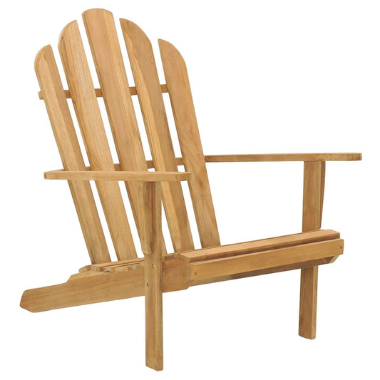 Adirondack Chair Solid Teak Wood