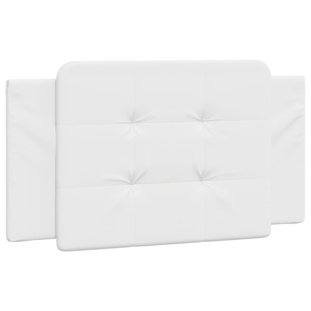 Headboard Cushion White 39.4" Faux Leather