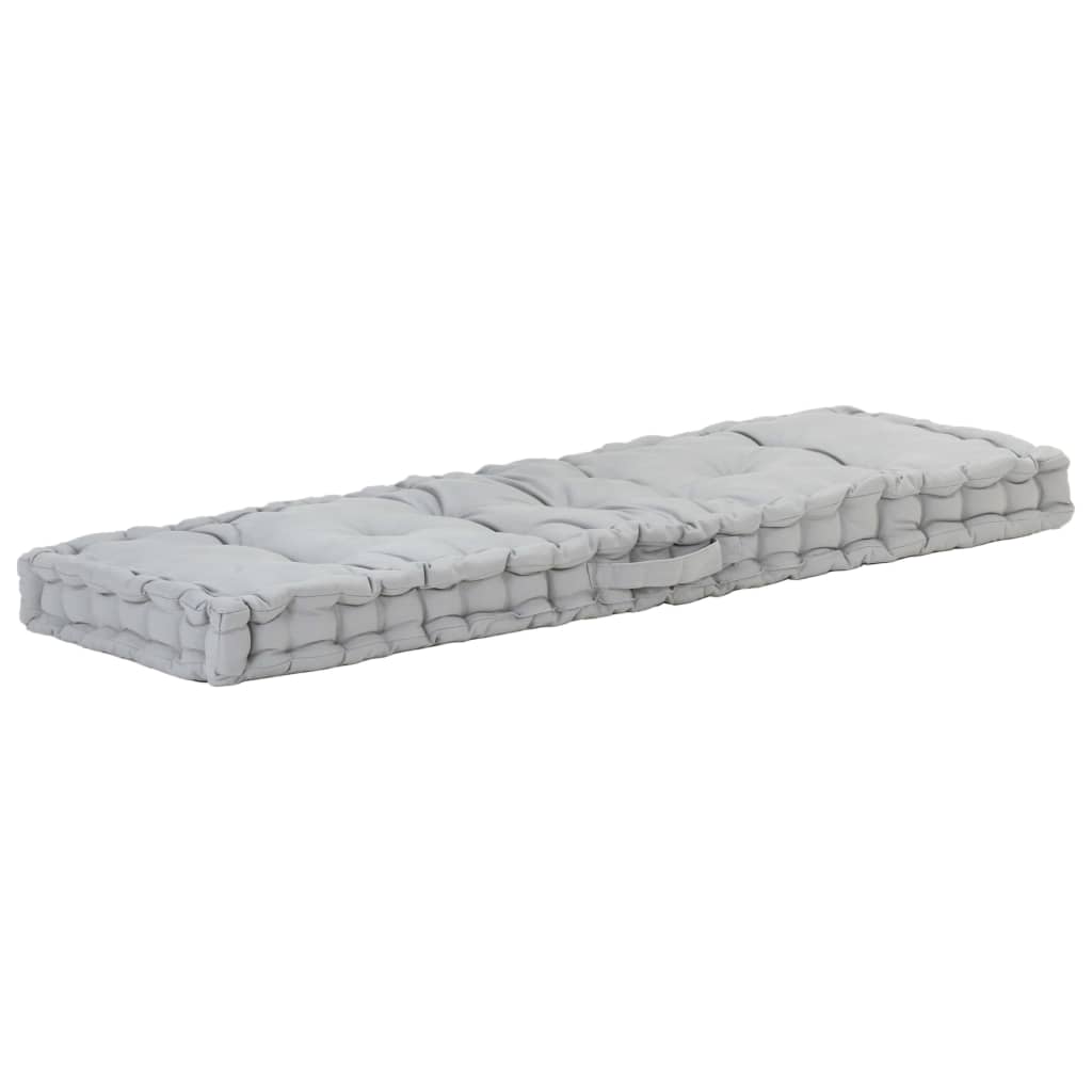 Pallet Floor Cushion Cotton 47.2"x31.5"x3.9" Anthracite