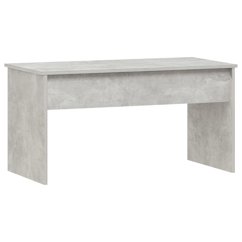 Coffee Table Concrete Gray 40.2"x19.9"x20.7" Engineered Wood