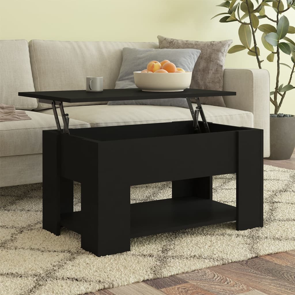 Coffee Table Smoked Oak 31.1"x19.3"x16.1" Engineered Wood