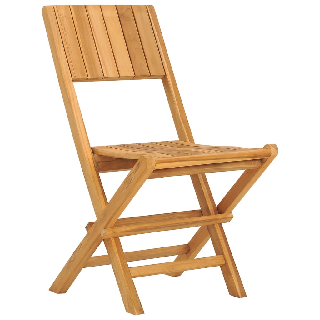 Folding Patio Chairs 6 pcs 18.5"x24"x35.4" Solid Wood Teak