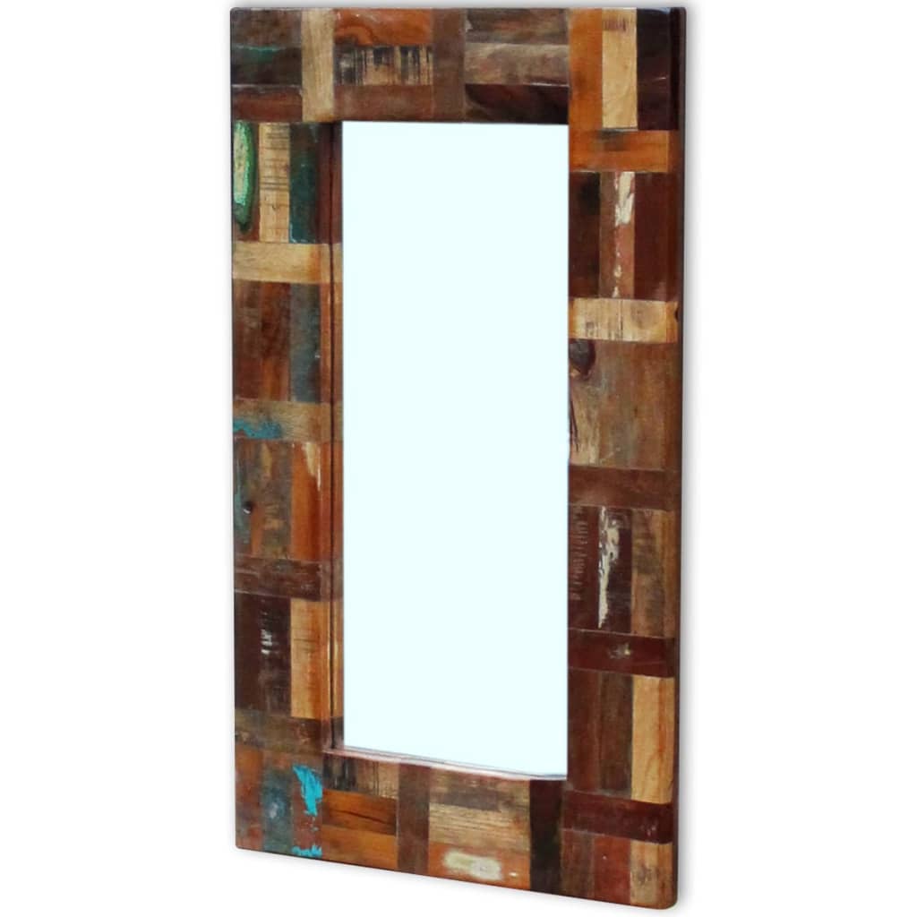 Mirror Solid Reclaimed Wood 31.5"x19.7"