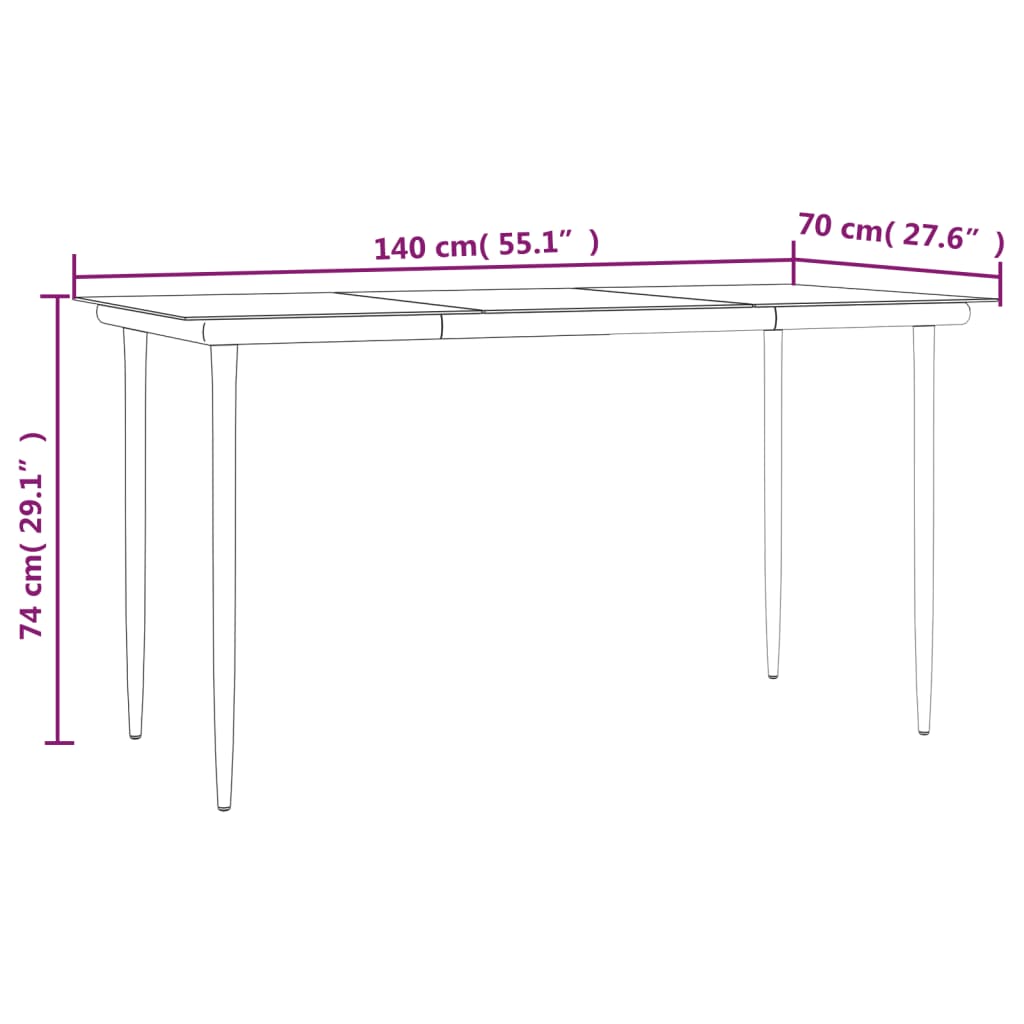 5 Piece Patio Dining Set with Cushions Gray Poly Rattan