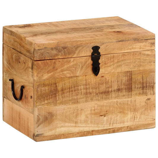 Storage Box 15.4"x11"x12.2" Solid Wood Mango