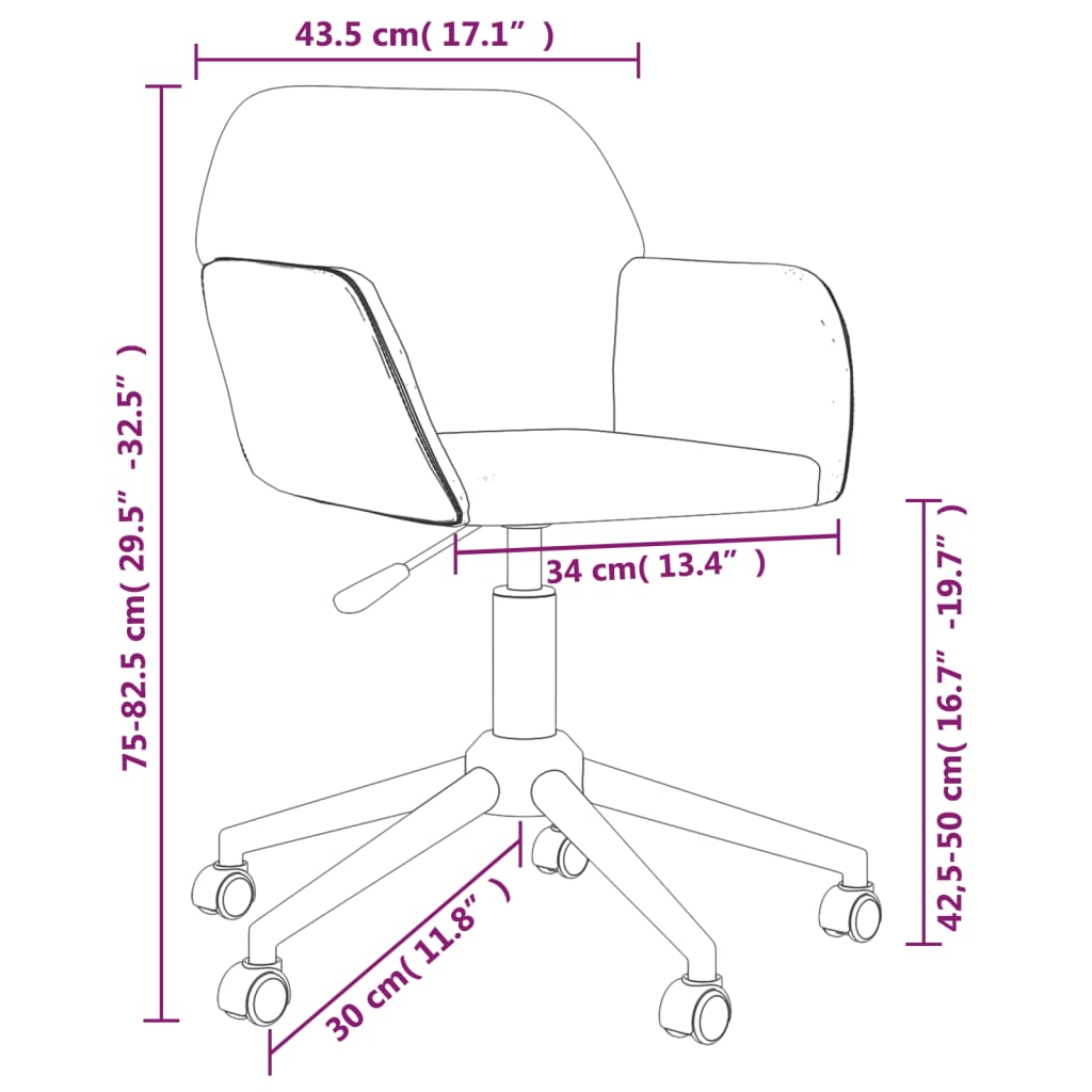 Swivel Dining Chairs 2 pcs Light Gray Fabric