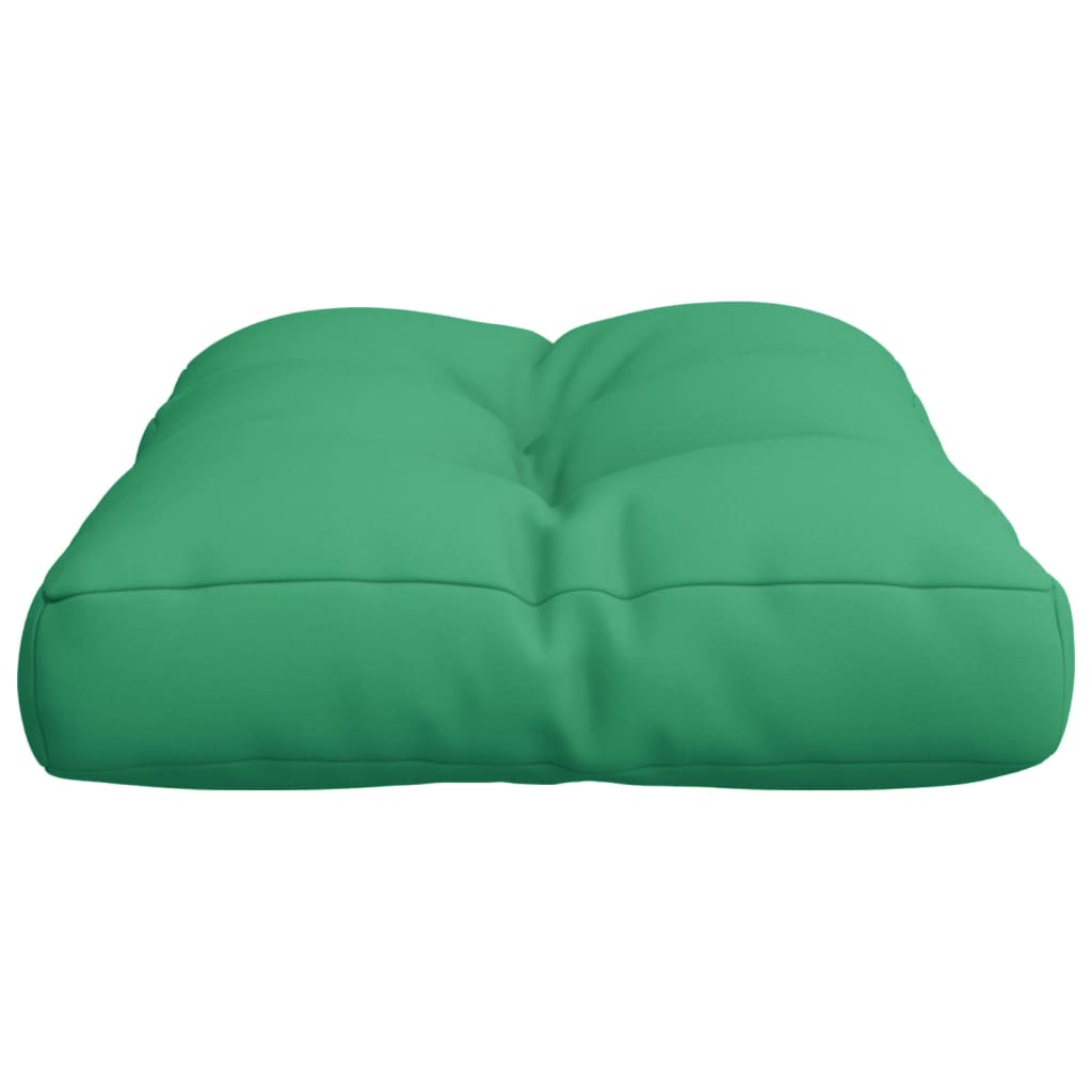 Pallet Cushion Green 23.6"x15.7"x4.7" Fabric