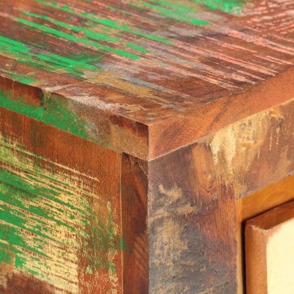 Sideboard with 3 Drawers and 4 Doors Solid Reclaimed Wood